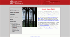 Desktop Screenshot of cornell65.com
